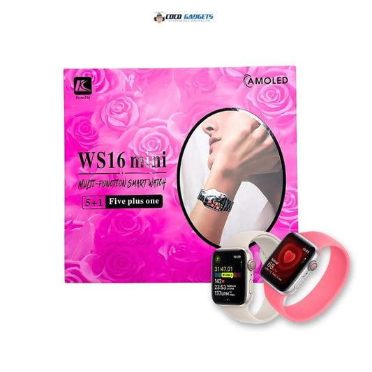 Combo lover smartwatch WS16 +5 PULSOS - Cocogadgets
