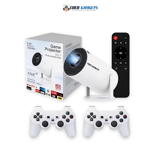 Proyector + consola M300 Max🔥4K - Cocogadgets