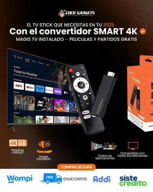 Convertidor Smart 4K con Magis TV 📺🍿 - Cocogadgets