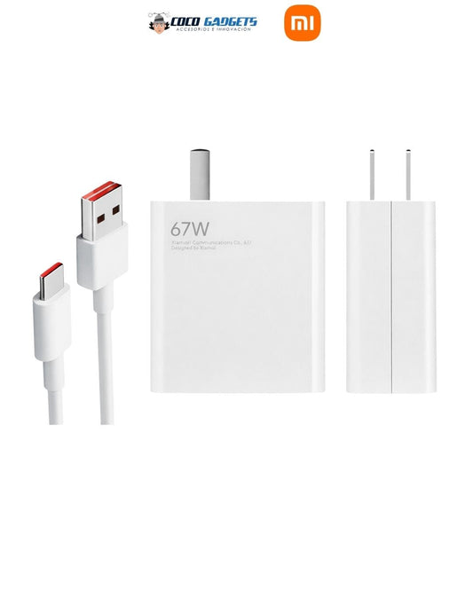 Cargador Original Xiaomi 67W Tipo C