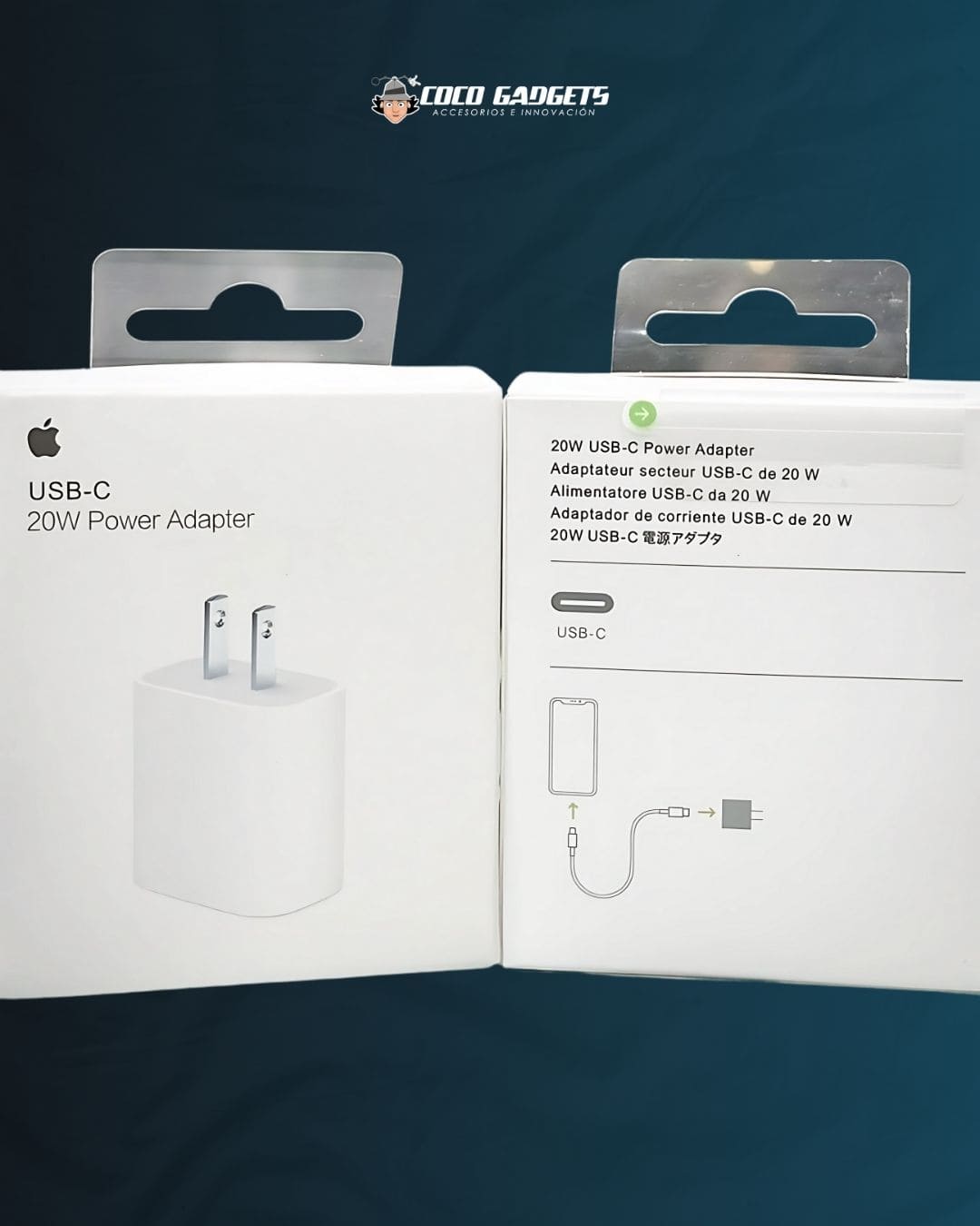 Cubo de carga ⚡ORIGINAL APPLE 20W - Cocogadgets