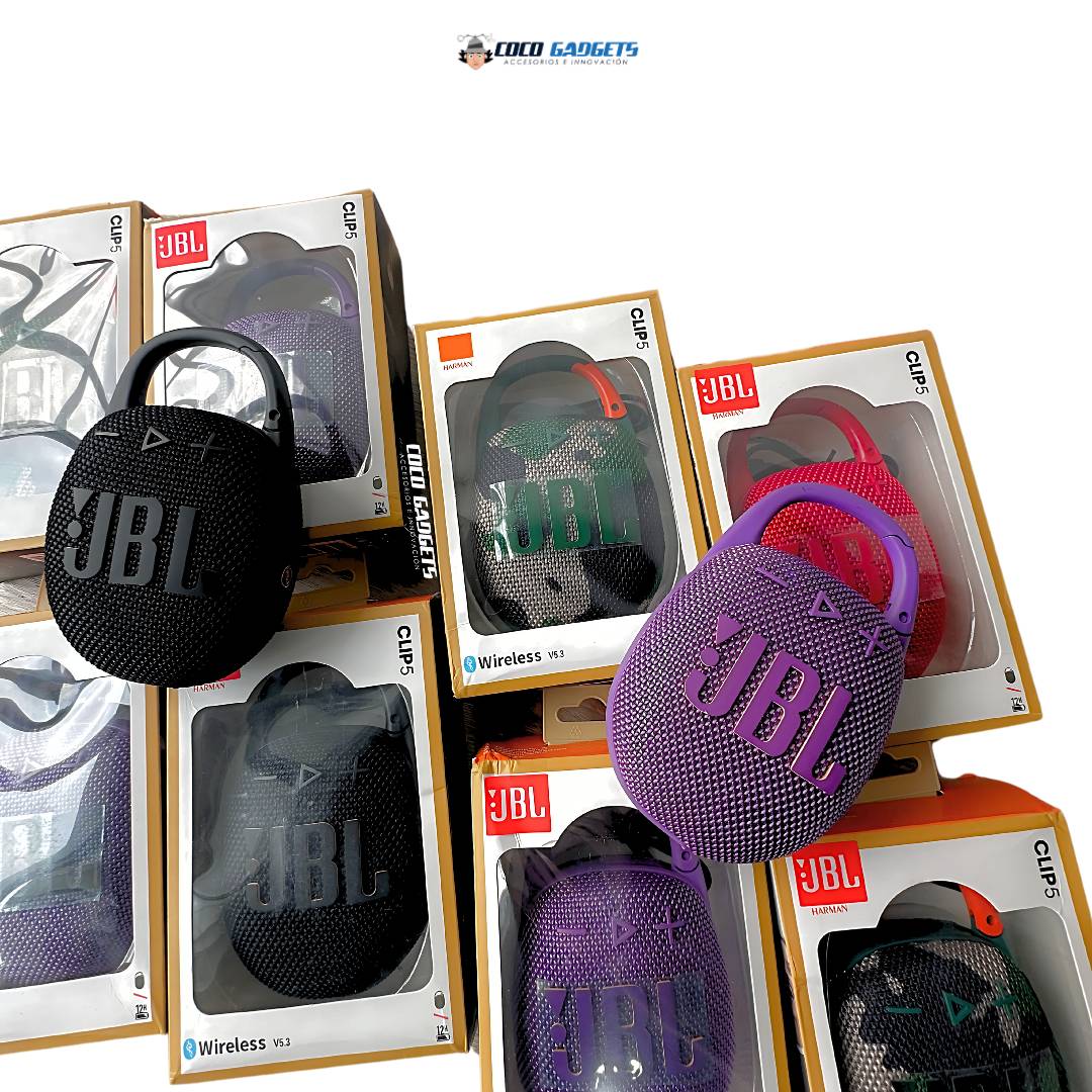 🎶Parlante JBL Clip 5 (1.1) 💯 - Cocogadgets