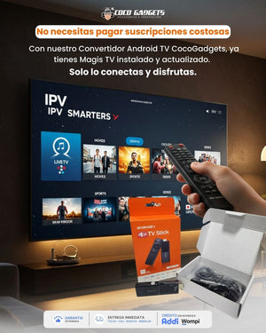 Convertidor Smart 4K con Magis TV 📺🍿 - Cocogadgets