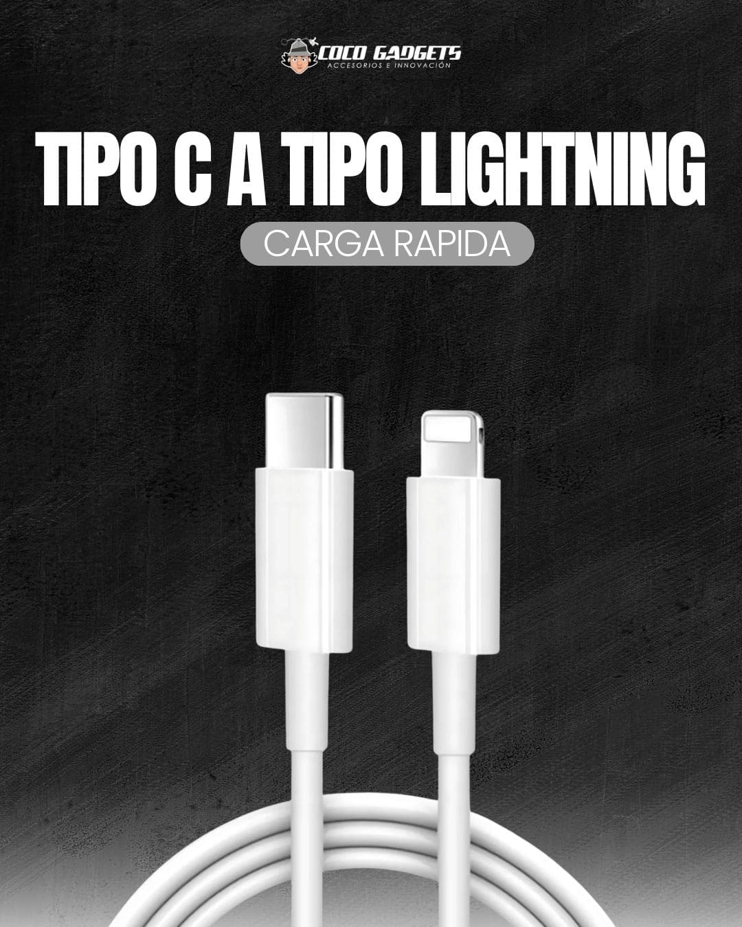 Cable de carga original APPLE 🔋 - Cocogadgets