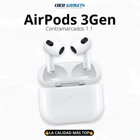 AirPods 3 Gen 1.1 (Mejorados 2025)⭐ - Cocogadgets