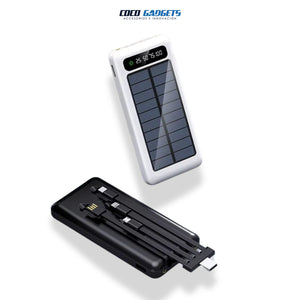 Ultra PowerBank 4en1 Solar 10.000 MaH 🔋 - Cocogadgets