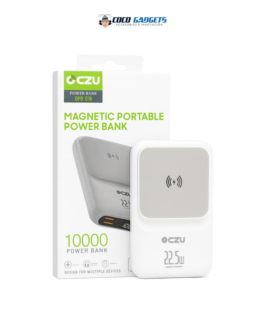 PowerBank Magnetica 10.000 MaH + 3 entradas