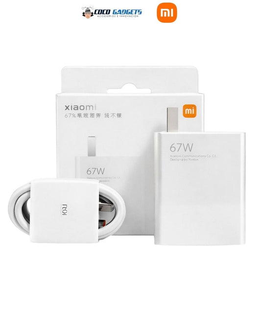 Cargador Original Xiaomi 67W Tipo C