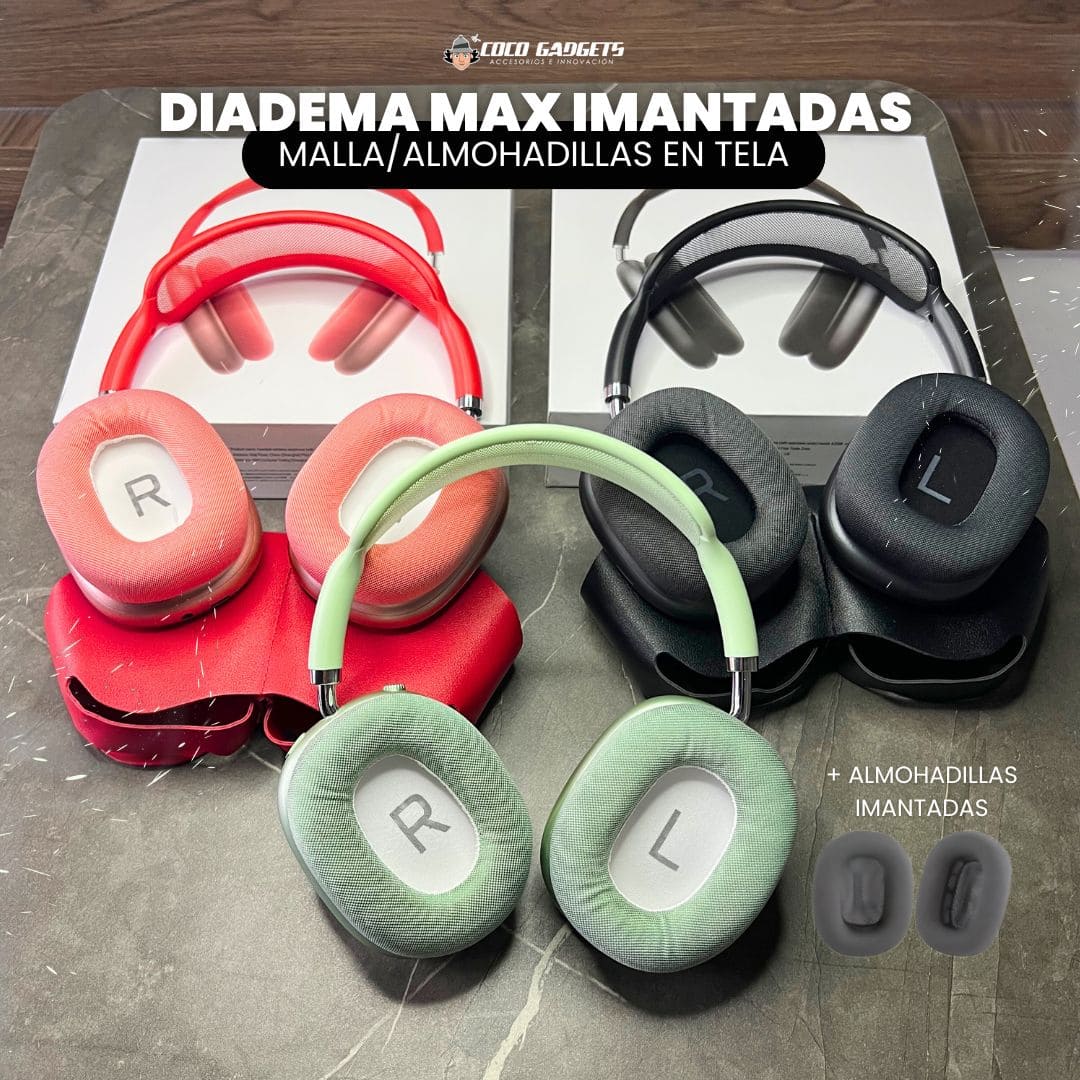 AirPods Max® imantadas 1.1 🎧 - Cocogadgets