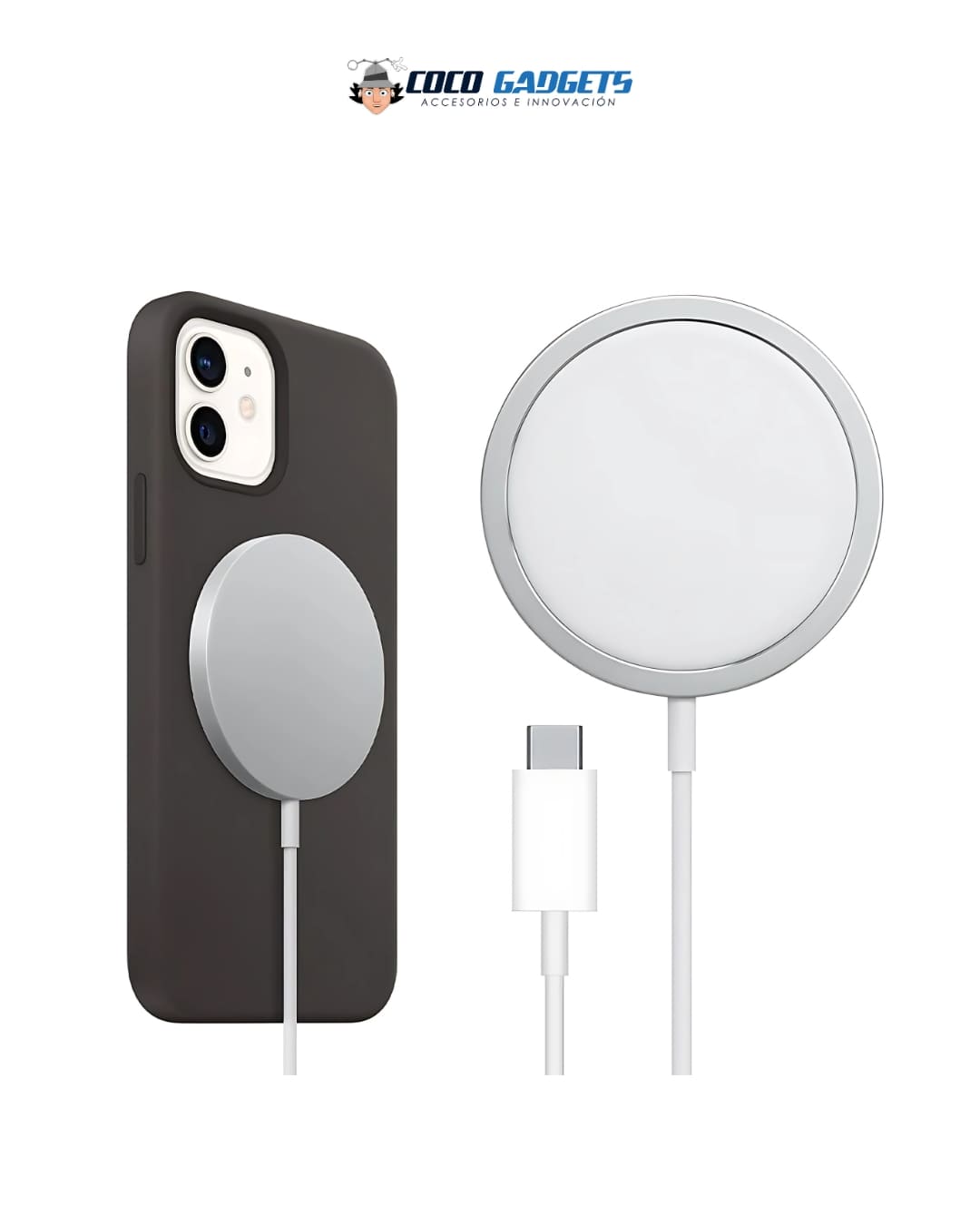Cargador Inalambrico MagSafe - Cocogadgets