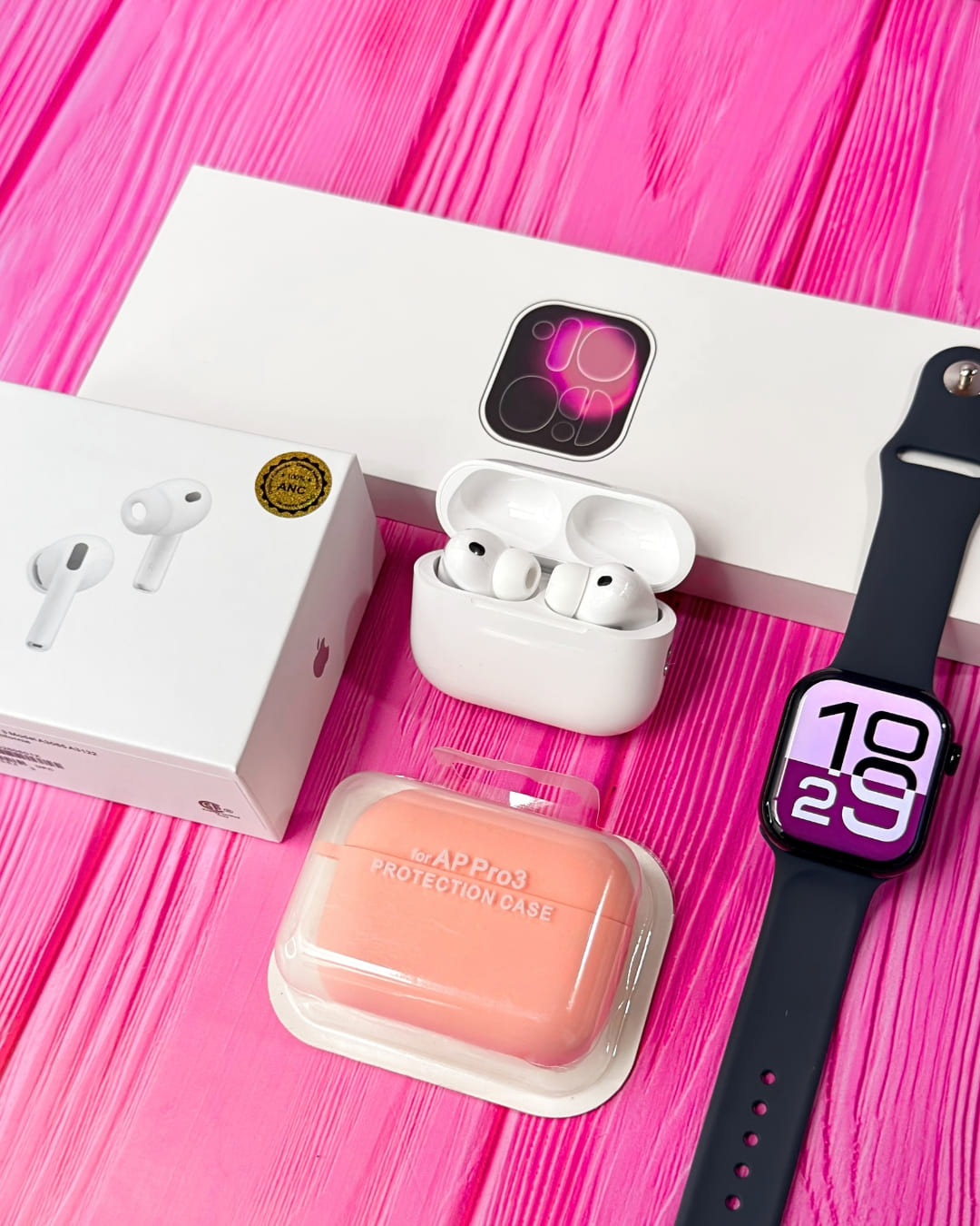 COMBO ALTA GAMA - HELLO H26 MINI + AIRPODS PRO 3 ANC + OBSEQUIOS Y ENVIO GRATIS