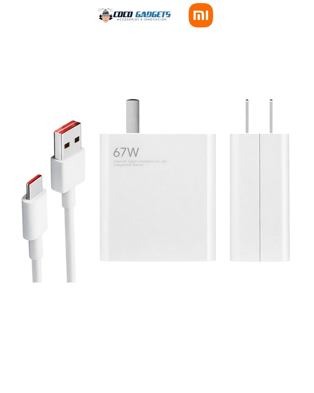 Cargador Original Xiaomi 67W Tipo C