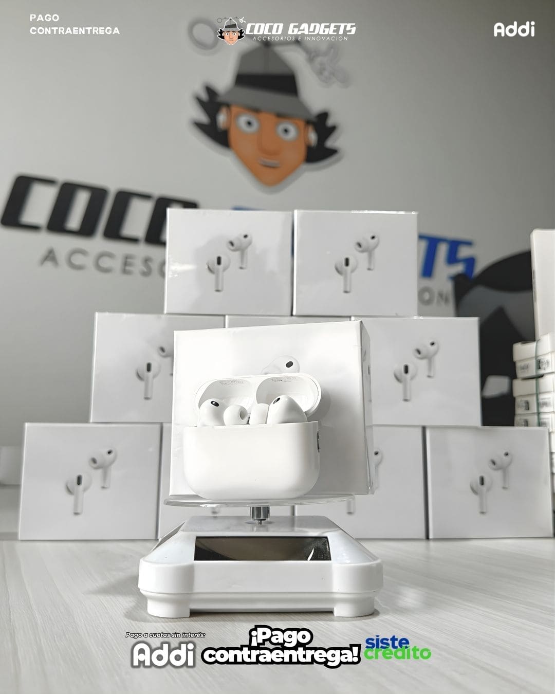 🎧🔥 AIRPODS PRO 3 ANC (PREMIUM 2025) - Cocogadgets