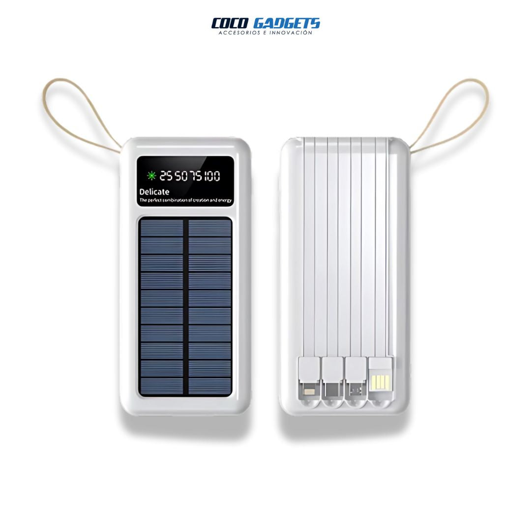 Ultra PowerBank 4en1 Solar 10.000 MaH 🔋 - Cocogadgets
