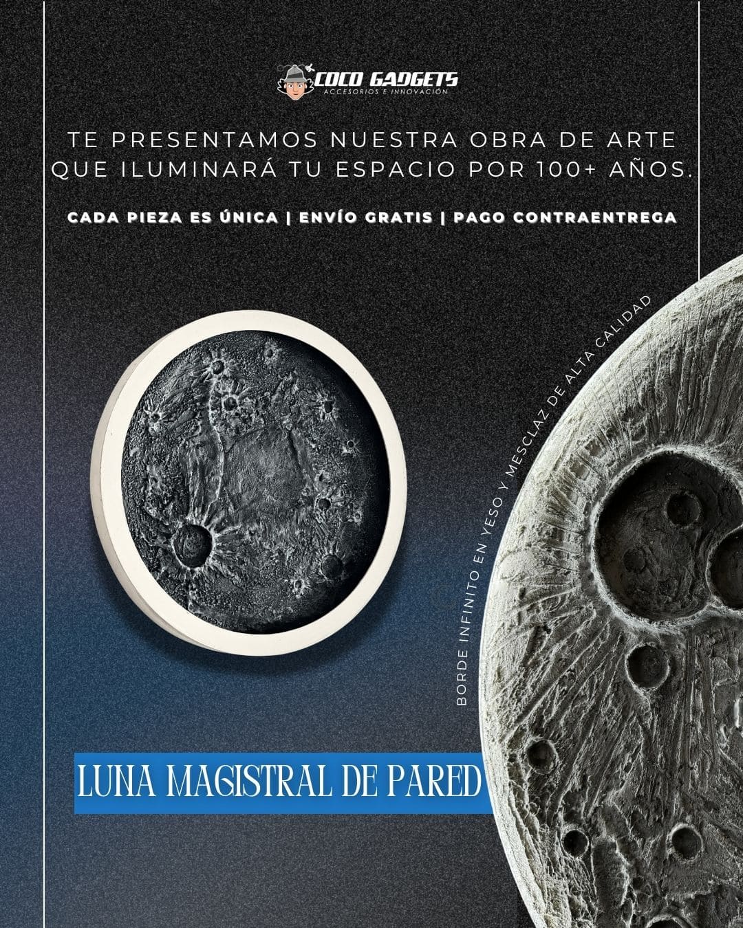 🌕 LUNA MAGISTRAL® Hecha a mano, diseñada para durar toda la vida - Cocogadgets