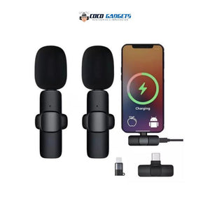 Microfono De Solapa Doble K9 - Cocogadgets