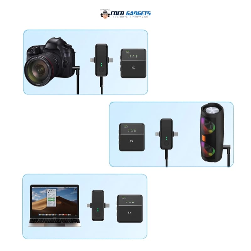Micrófono SX31 Inalámbrico - Cocogadgets
