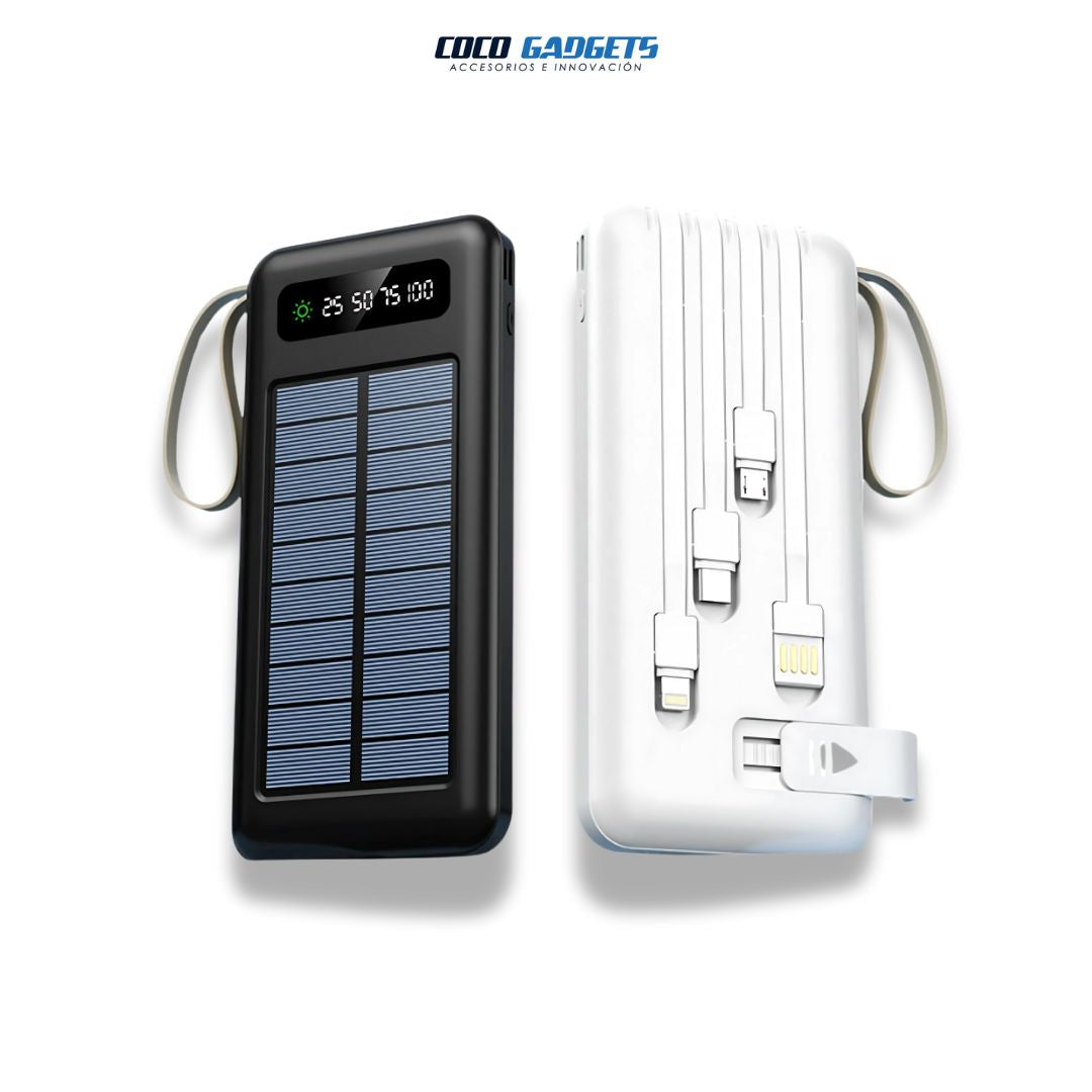 Ultra PowerBank 4en1 Solar 10.000 MaH 🔋 - Cocogadgets