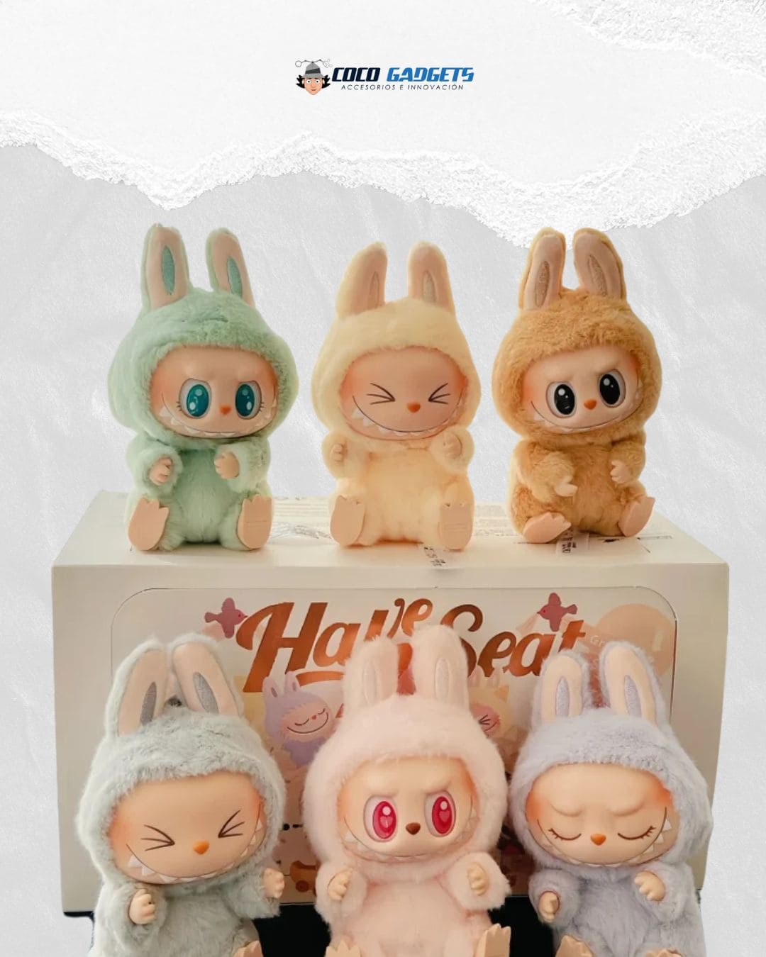 Coleccionable Labubu (Premium) 🐰 - Cocogadgets