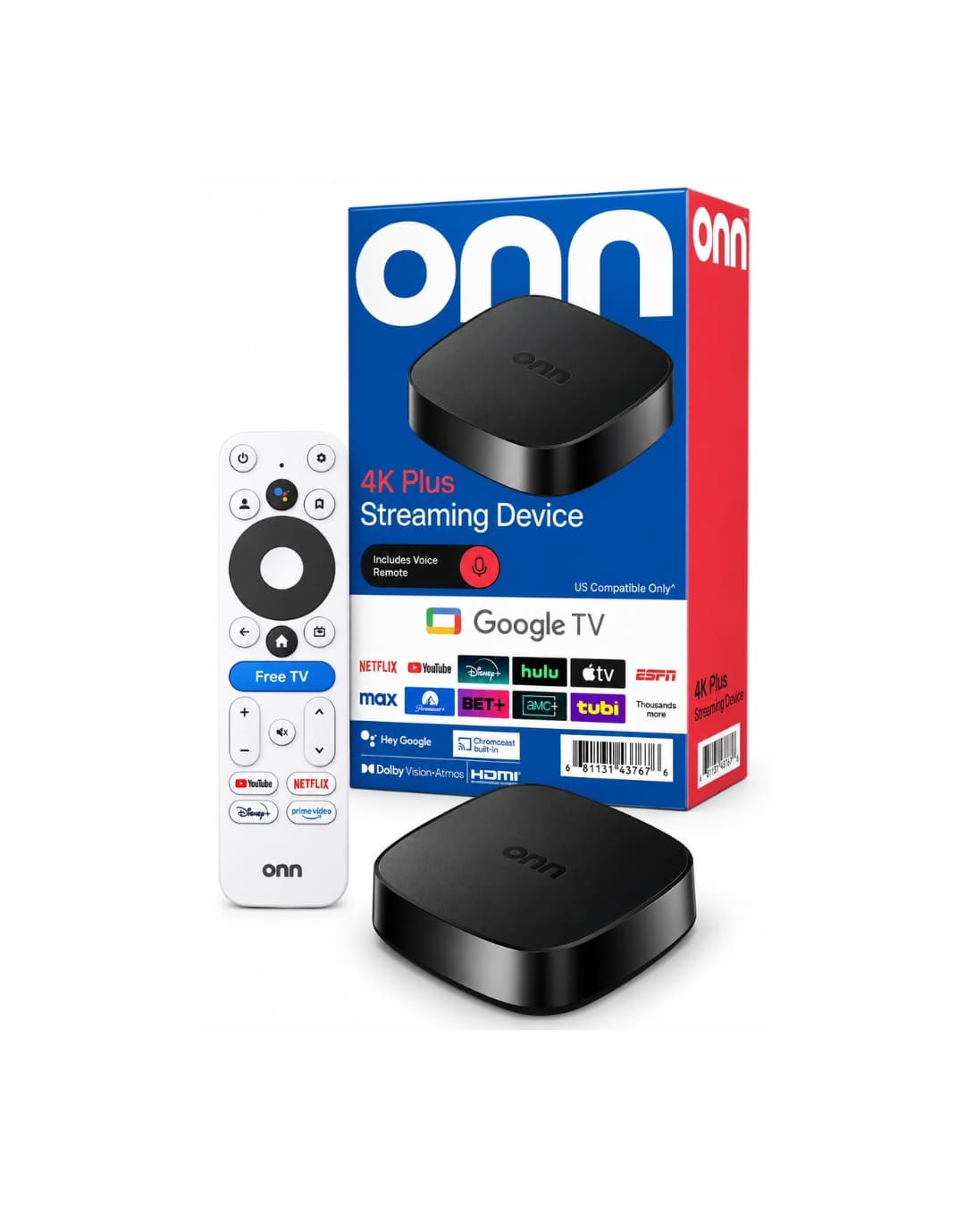 Convertidor Smart Tv Box Watch Onn 4K 📺