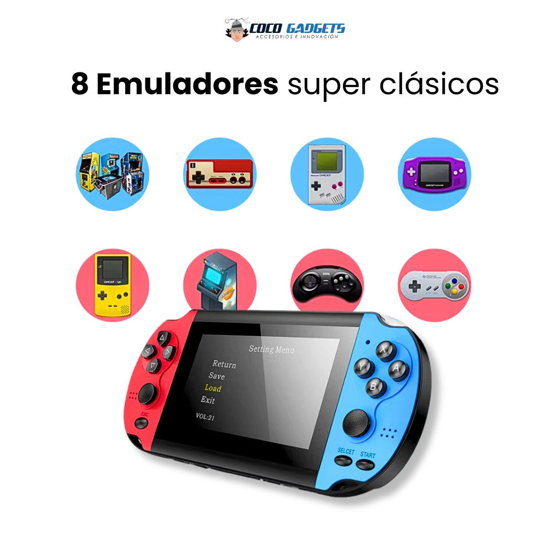 Consola portatil - Juegos Retro 7 Pro - Cocogadgets