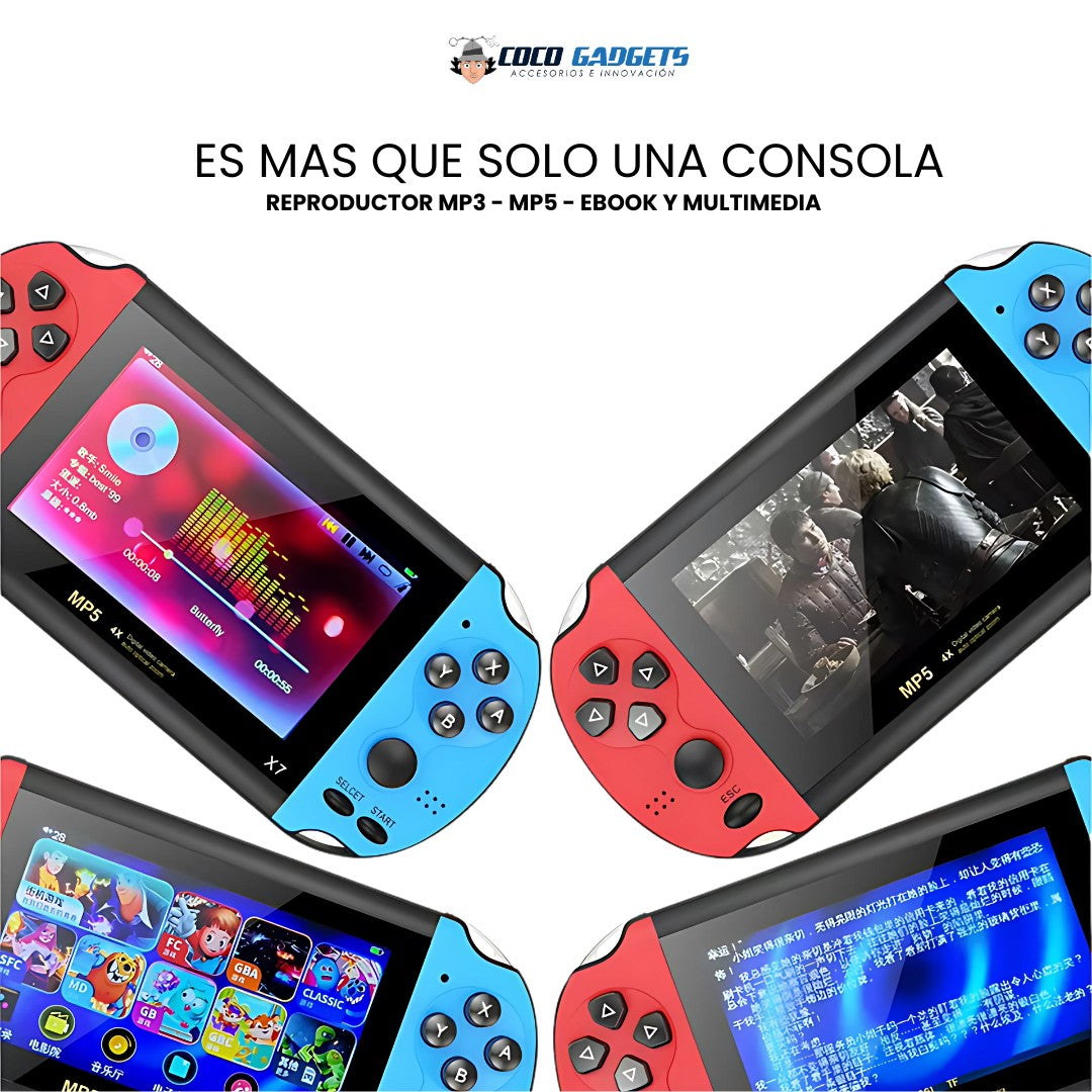 Consola portatil - Juegos Retro 7 Pro - Cocogadgets