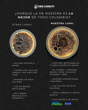 🌕 LUNA MAGISTRAL® Hecha a mano, diseñada para durar toda la vida - Cocogadgets