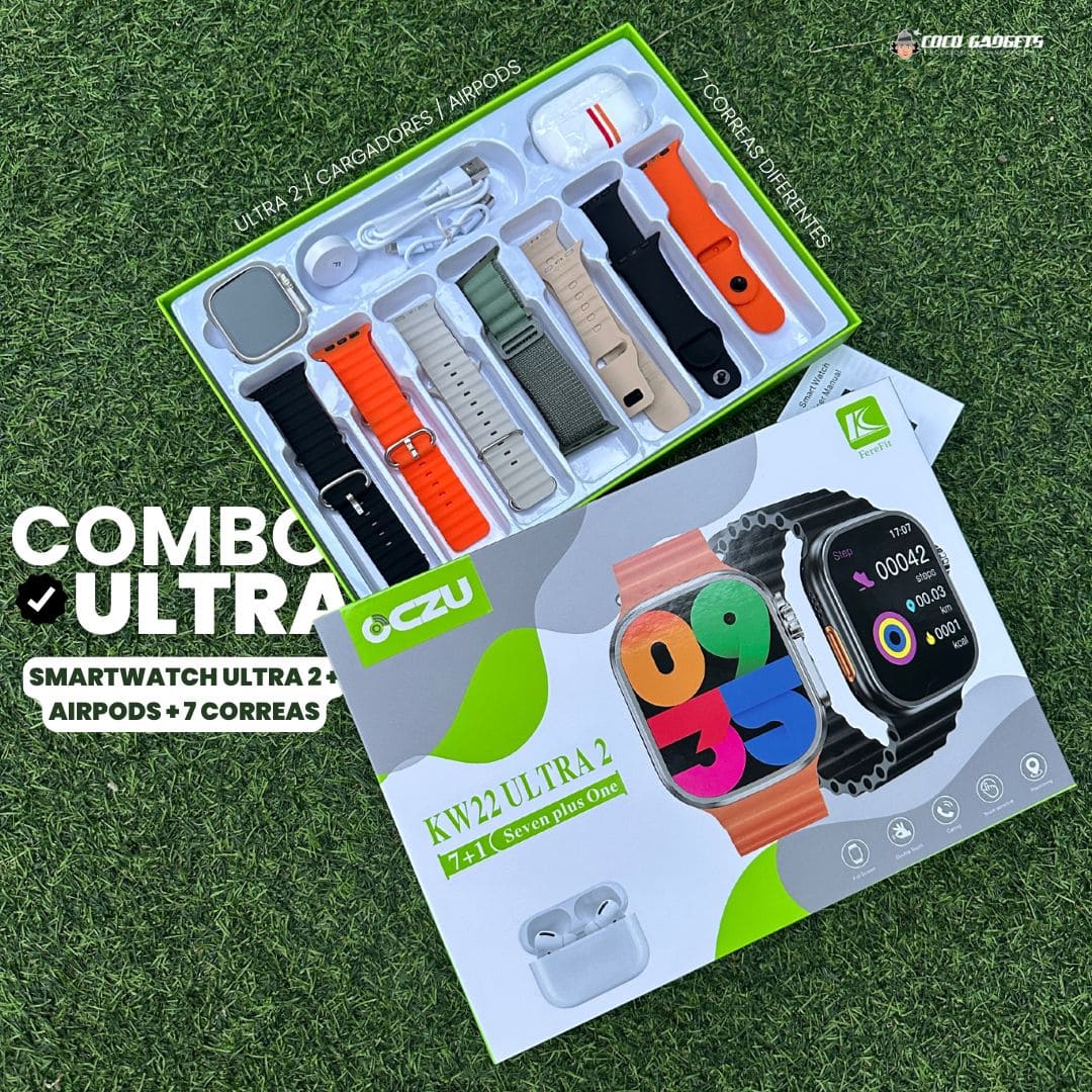COMBO ULTRA CON AIRPODS + 7 PULSOS DIFERENTES 🔥 - Cocogadgets