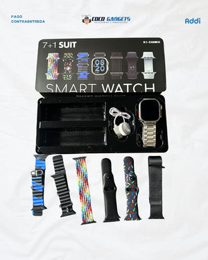 Smartwatch Ultra Max +7 Correas diferentes ⌚⭐ - Cocogadgets