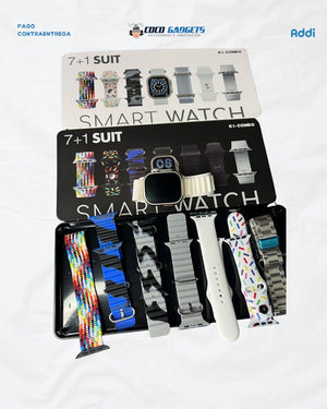 Smartwatch Ultra Max +7 Correas diferentes ⌚⭐ - Cocogadgets