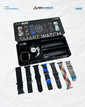 Smartwatch Ultra Max +7 Correas diferentes ⌚⭐ - Cocogadgets