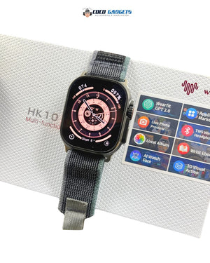 Smartwatch HK10 ULTRA 3 AMOLED + 4GB 🔥 - Cocogadgets