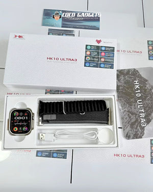 Smartwatch HK10 ULTRA 3 AMOLED + 4GB 🔥 - Cocogadgets