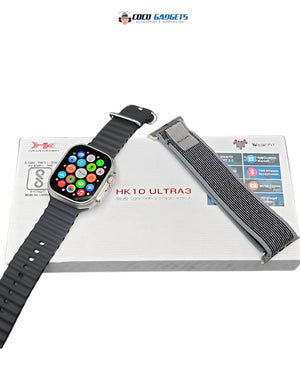 Smartwatch HK10 ULTRA 3 AMOLED + 4GB 🔥 - Cocogadgets